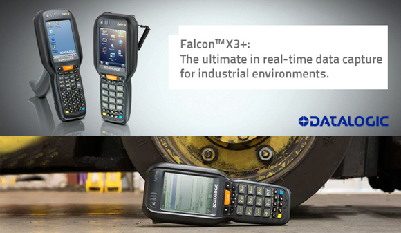 Компания Datalogic объявила о выпуске терминала Falcon X3+