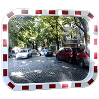 Обзорное зеркало прямоугольное для улицы фото цена