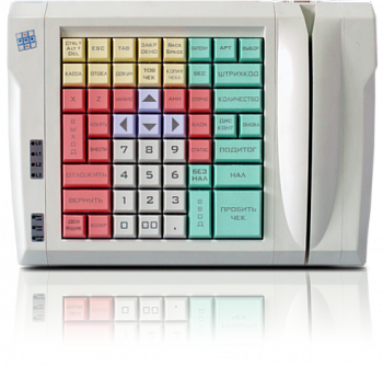 Программируемая клавиатура POSUA LPOS-064 со считывателем магнитных карт фото цена