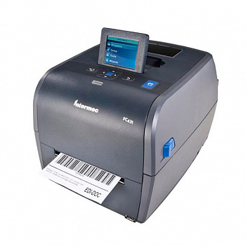 Принтер этикеток Intermec PC 43t с LCD дисплеем фото цена