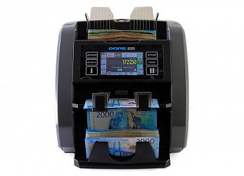 Счетчик банкнот DORS 820 фото цена