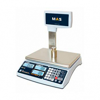 Весы торговые MAS MR1 фото цена