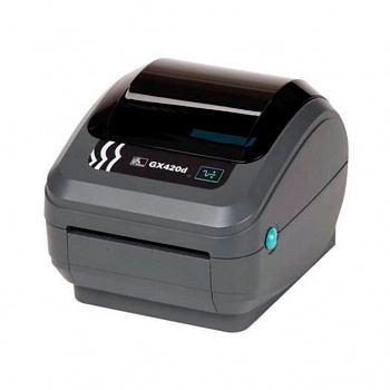 Принтер этикеток Zebra GX420d (термопечать, 203dpi; 4"; USB, RS232, LPT) Арт. GX42-102520-000 фото цена