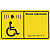 Табличка вызова для инвалидов iKnopka T250, Т250-1x фото цена