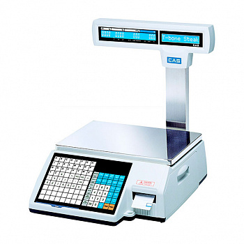 Весы с печатью этикеток CAS CL 5000 J IP фото цена