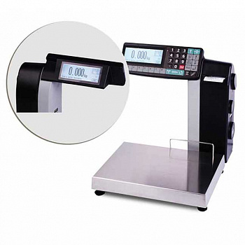Торговые весы с печатью этикеток MK-R2L10-1 фото цена