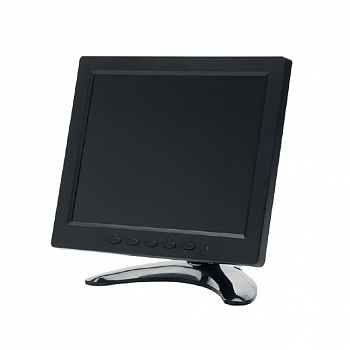 POS-монитор 8" LCD VGA/AV/BNC черный фото цена