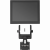 Второй монитор несенсорный 15" PT для Datavan Glamor,черный, LCD, VGA, с кронштейном, KEKLC-PT0-G15B детальное фото
